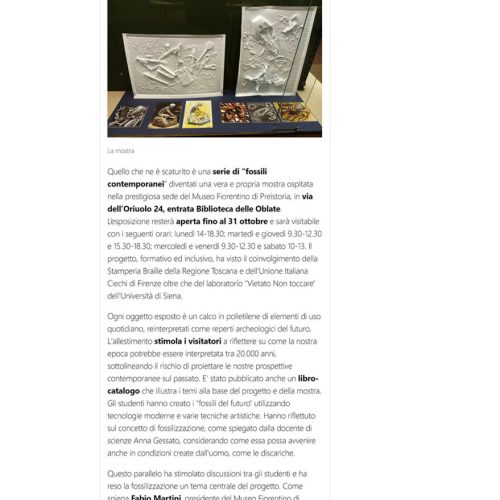 Fossili del futuro (1)